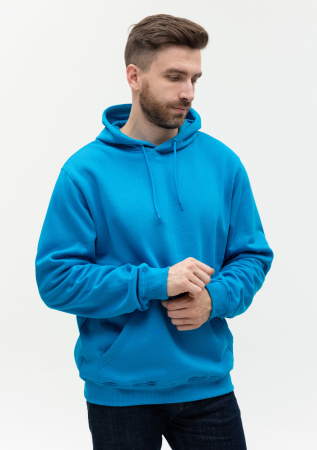 Худи унисекс STAN футер с начёсом 260,20, Лазурный (40) | Мерч, униформа и текстиль для бизнеса photo-9