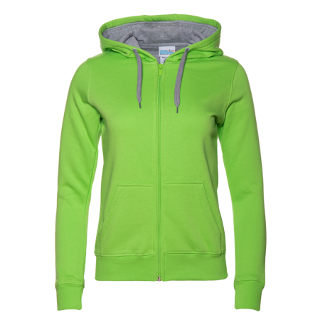 Женская ярко-зеленая толстовка STAN арт. 17W, футер с начесом, 60% хлопок 40% полиэстер, 280 гр/м2 — оптом | Мерч, униформа и текстиль для бизнеса photo-0