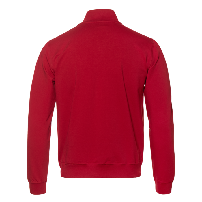 Красная толстовка STAN арт. 65 на молнии, 78% хлопок, 17% полиэстер, 5% эластан, 245 гр/м2 | Мерч, униформа и текстиль для бизнеса фото-1
