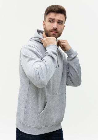 Худи унисекс STAN футер с начёсом 260,20,Серый меланж (50) | Мерч, униформа и текстиль для бизнеса photo-9