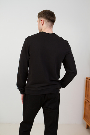 Свитшот унисекс STAN футер без начёса , 260, 63, Чёрный (20) | Мерч, униформа и текстиль для бизнеса photo-5