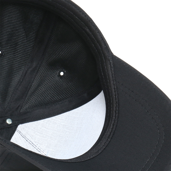 Черная бейсболка 5 клиньев из 100% хлопка, 150 гр/м2, оптом | Мерч, униформа и текстиль для бизнеса  фото-4