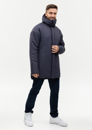 Графитовая однотонная куртка арт. 73, 100% полиэстер с водоотталкивающей пропиткой, оптом | Мерч, униформа и текстиль для бизнеса photo-7