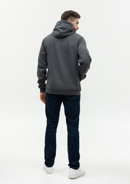 Худи унисекс STAN футер с начёсом 260,20, Тёмный меланж (60) | Мерч, униформа и текстиль для бизнеса фото-4