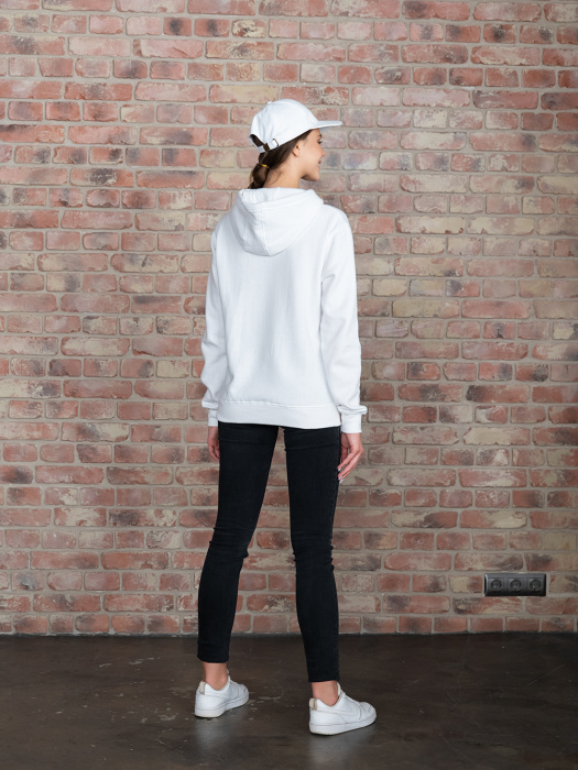 Черное/серое худи арт. 20, футер с начесом 60% хлопок, 40% полиэстер, 260 гр/м2 | Мерч, униформа и текстиль для бизнеса фото-4