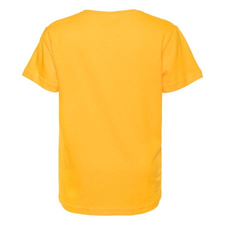 Жёлтая детская футболка арт. 06U оверсайз кроя из 100% хлопка, 140 гр/м2, оптом | Мерч, униформа и текстиль для бизнеса photo-1