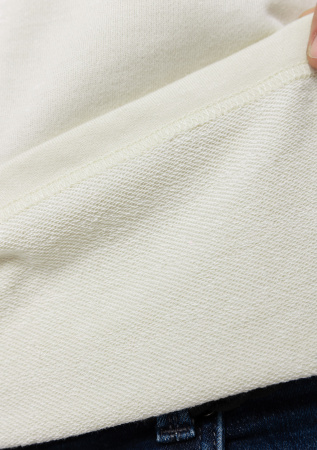 Молочная футболка арт. 40 оверсайз кроя, состав 65% хлопок 35% полиэстер, 260 гр/м2, оптом| Мерч, униформа и текстиль для бизнеса   photo-16