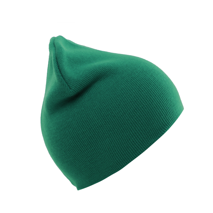 Зеленая шапка арт. 016 из 100% акрила, 300 гр/м2, оптом | Мерч, униформа и текстиль для бизнеса  фото-1