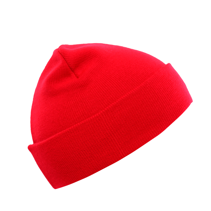 Красная шапка арт. 015 из 100% акрила, 300 гр/м2, оптом | Мерч, униформа и текстиль для бизнеса  фото-1