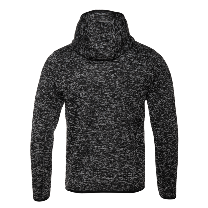 Черная толстовка STAN арт. 67 на молнии, вязаный флис 100% полиэстер, 320 гр/м2 | Мерч, униформа и текстиль для бизнеса фото-1