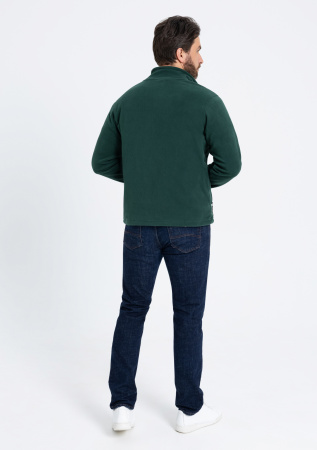 Толстовка унисекс STAN на молнии микрофлис 200, 21, Тёмно-зелёный (130) | Мерч, униформа и текстиль для бизнеса photo-5