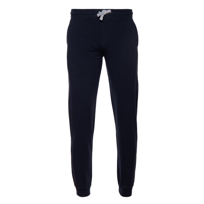 Темно-синие однотонные брюки арт. 62, 92% хлопок, 8% эластан, оптом | Мерч, униформа и текстиль для бизнеса фото-0