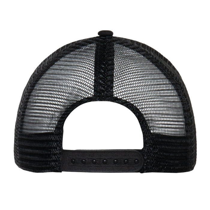Черная бейсболка с сеткой арт. 05, 5 клиньев, 100% хлопок, 280 гр/м2, оптом | Мерч, униформа и текстиль для бизнес фото-3