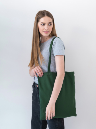 Сумка шопер STAN хлопок 38*42, 220, 200, Т-зелёный (130) photo-2