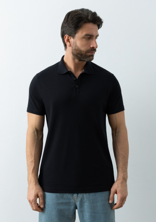 Рубашка поло унисекс STAN хлопок/полиэстер 185, 104, Чёрный (20) | Мерч, униформа и текстиль для бизнеса photo-5