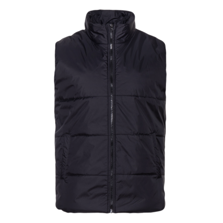 Черный однотонный утепленный жилет арт. 84, 100% нейлон, оптом | Мерч, униформа и текстиль для бизнеса photo-0