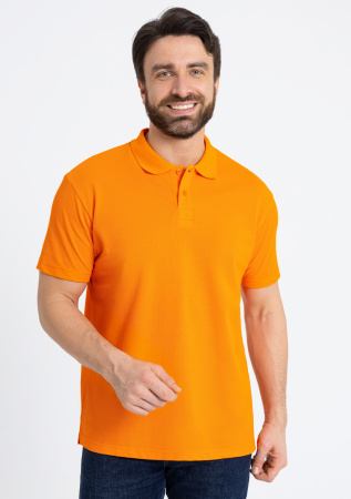 Оранжевая рубашка поло арт. 04U из 100% хлопка, 185 гр/м2, оптом | Мерч, униформа и текстиль для бизнеса  photo-6