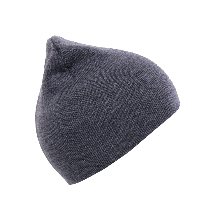 Темно-серая шапка арт. 016 из 100% акрила, 300 гр/м2, оптом | Мерч, униформа и текстиль для бизнеса  фото-1