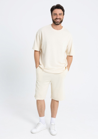 Свитшот унисекс STAN футер без начёса, 350, 96, Молочный (11) | Мерч, униформа и текстиль для бизнеса photo-9