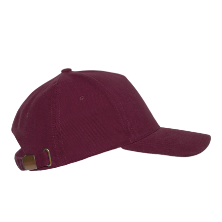 Бейсболка STAN 5 клиньев хлопок 280,03, Бордовый (661) photo-2