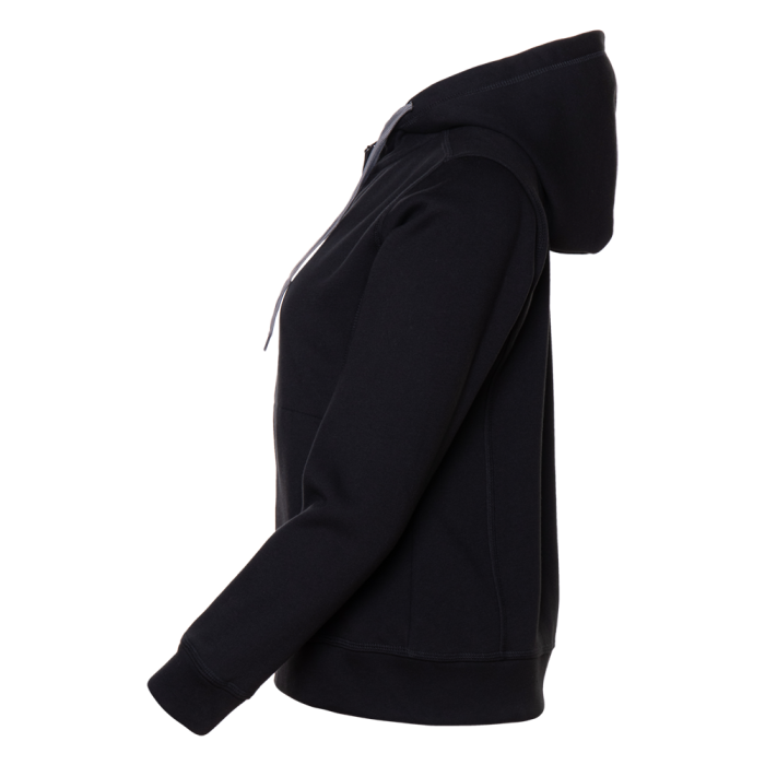 Толстовка женская STAN  с капюшоном на молнии сэндвич 320, 19, Чёрный (20) фото-1