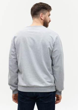 Свитшот унисекс STAN футер без начёса , 260, 63, Серый меланж (50) | Мерч, униформа и текстиль для бизнеса photo-7