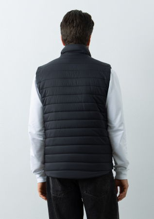 Черный ультралёгкий жилет арт. 87, 100% нейлон, оптом | Мерч, униформа и текстиль для бизнеса photo-13