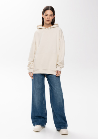 Худи унисекс STAN оверсайз футер без начёса 350, 66, Молочный (11) | Мерч, униформа и текстиль для бизнеса photo-12