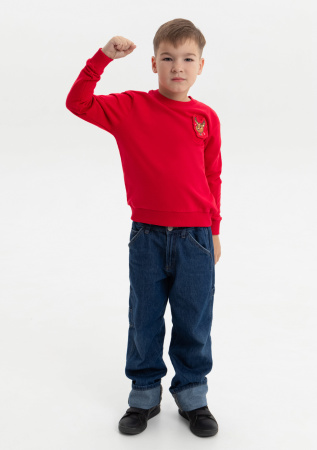 Свитшот детский STAN футер без начёса, 260, 63J, Красный (14) | Мерч, униформа и текстиль для бизнеса photo-11