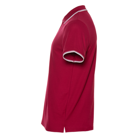 Рубашка поло мужская STAN с окантовкой хлопок/полиэстер 185, 04T, Бордовый (66) | Мерч, униформа и текстиль для бизнеса photo-2