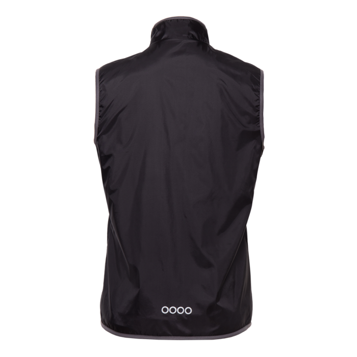 Черный однотонный двухсторонний женский жилет арт. 24WN, Taffeta 210T, оптом | Мерч, униформа и текстиль для бизнеса фото-1