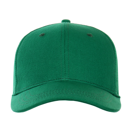 Зеленая бейсболка 6 клиньев из хлопка, оптом | Мерч, униформа и текстиль для бизнес  photo-2