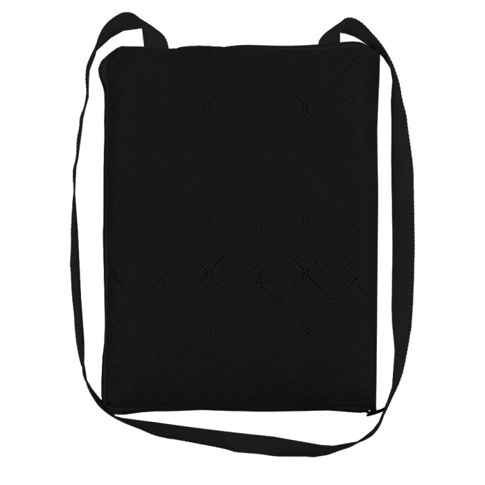 Черно-бежевый плед арт. 307, 100% полиэстер, оптом | Мерч, униформа и текстиль для бизнеса фото-1