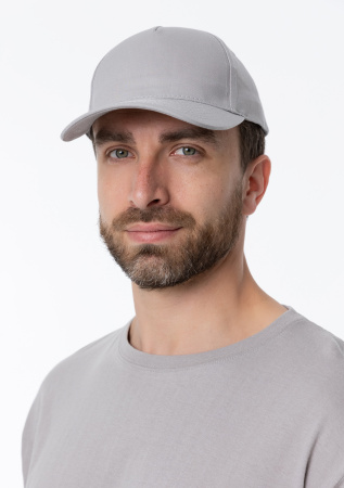 Светло-серая футболка арт. 02 прямого кроя из 100% хлопка, 160 гр/м2, оптом | Мерч, униформа и текстиль для бизнеса  photo-15