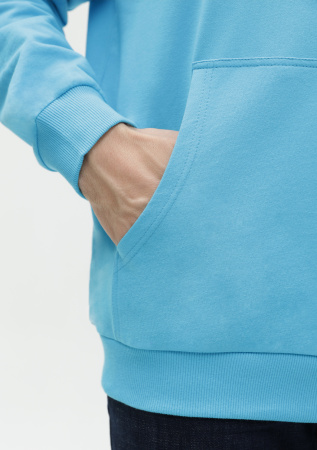 Худи унисекс STAN футер без начёса 260, 23, Бирюзовый (32) | Мерч, униформа и текстиль для бизнеса photo-10