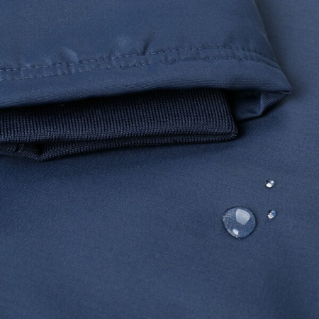Темно-синяя однотонная куртка арт. 73, 100% полиэстер с водоотталкивающей пропиткой, оптом | Мерч, униформа и текстиль для бизнеса photo-7