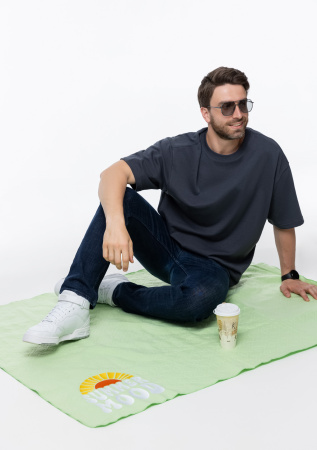 Мятный плед арт. 307, 100% полиэстер, оптом | Мерч, униформа и текстиль для бизнеса photo-8