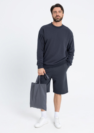 Графитовые однотонные шорты арт. 98, 65% хлопок, 35% полиэстер, оптом | Мерч, униформа и текстиль для бизнеса photo-7