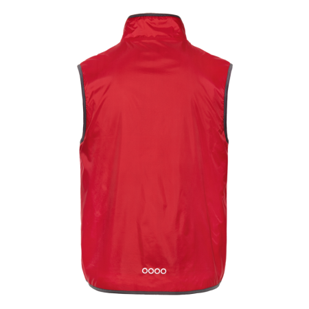 Красный однотонный двухсторонний жилет арт. 24N, Taffeta 210T, оптом | Мерч, униформа и текстиль для бизнеса photo-1