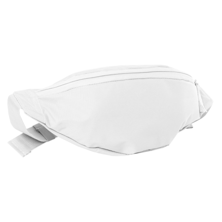 Белая поясная сумка арт. 122, 100% полиэстер, оптом | Мерч, униформа и текстиль для бизнеса photo-0