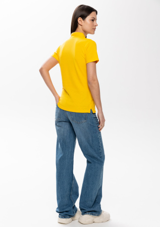 Рубашка поло женская STAN хлопок/полиэстер 185, 04WL, Жёлтый (12) photo-4