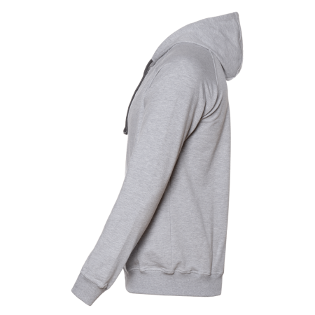 Толстовка мужская STAN с капюшоном на молнии футер без начёса 260, 61, Серый меланж (50) | Мерч, униформа и текстиль для бизнеса photo-2