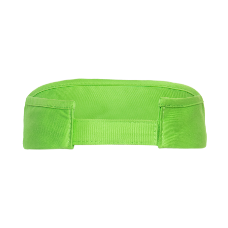 Ярко-зеленый козырек арт. 25, 100% хлопок, 150 гр/м2, оптом | Мерч, униформа и текстиль для бизнеса  photo-3