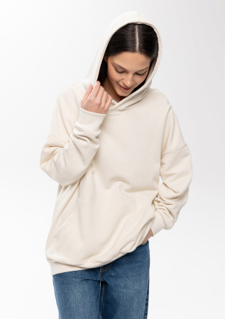 Худи унисекс STAN оверсайз футер без начёса 350, 66, Молочный (11) | Мерч, униформа и текстиль для бизнеса photo-16