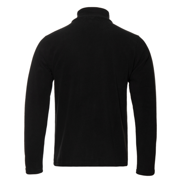 Черная толстовка STAN арт. 21R на молнии, микрофлис, 100% полиэстер, 280 гр/м2 | Мерч, униформа и текстиль для бизнеса фото-1
