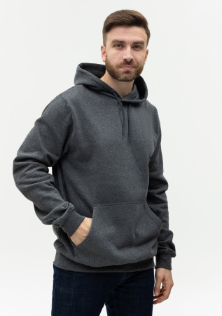 Худи унисекс STAN футер с начёсом 260,20, Тёмный меланж (60) | Мерч, униформа и текстиль для бизнеса photo-5