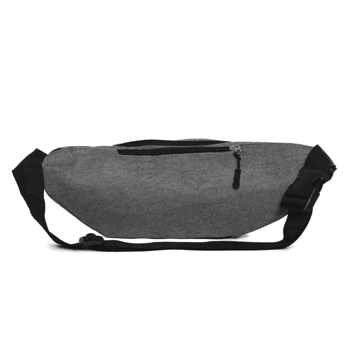 Серая поясная сумка арт. 125, 100% полиэстер, оптом | Мерч, униформа и текстиль для бизнеса фото-2