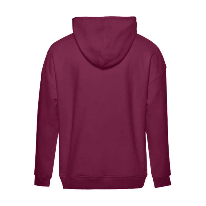 Худи унисекс STAN оверсайз футер без начёса 350, 66, Бордовый (661) | Мерч, униформа и текстиль для бизнеса фото-2