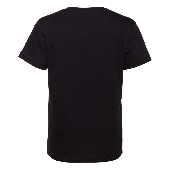 Чёрная детская футболка арт. 06U оверсайз кроя из 100% хлопка, 140 гр/м2, оптом | Мерч, униформа и текстиль для бизнеса фото-1