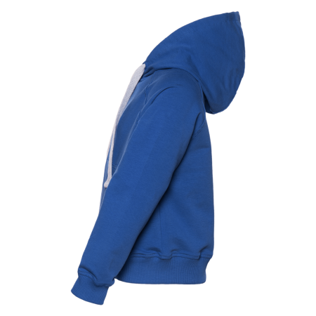 Толстовка  детская STAN с капюшоном на молнии футер без начёса 260, 61J, Синий (16) photo-2